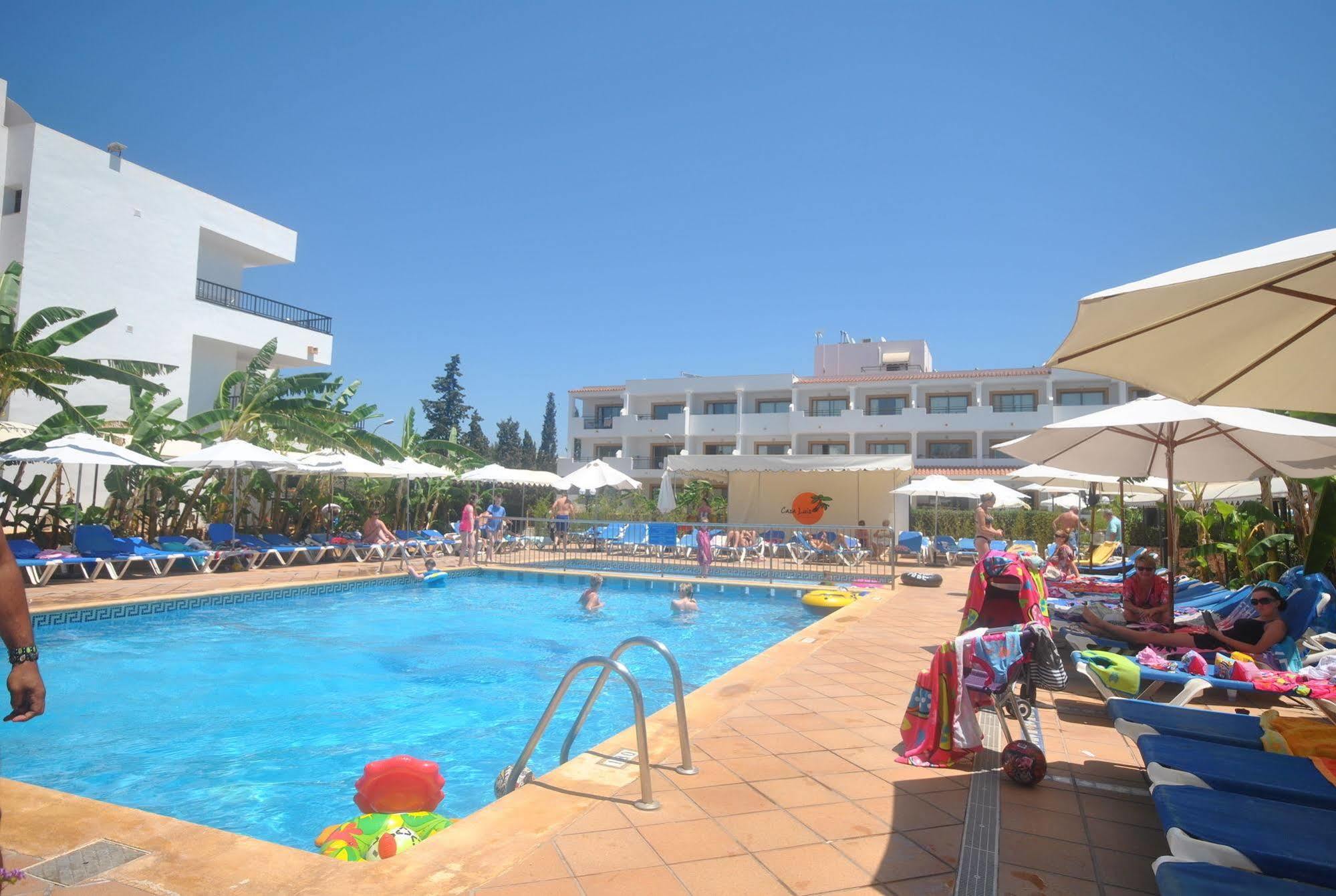 Casa Luis Apartments Santa Eularia des Riu Luaran gambar
