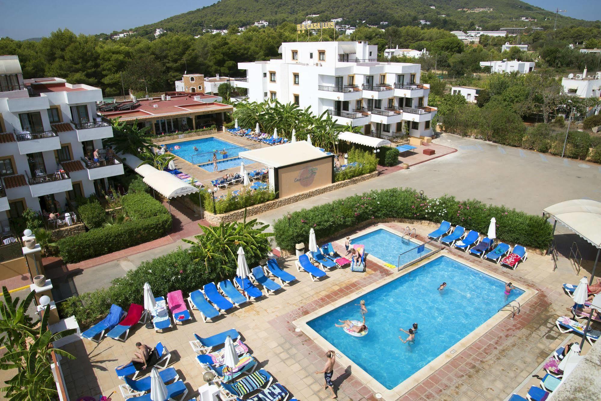 Casa Luis Apartments Santa Eularia des Riu Luaran gambar