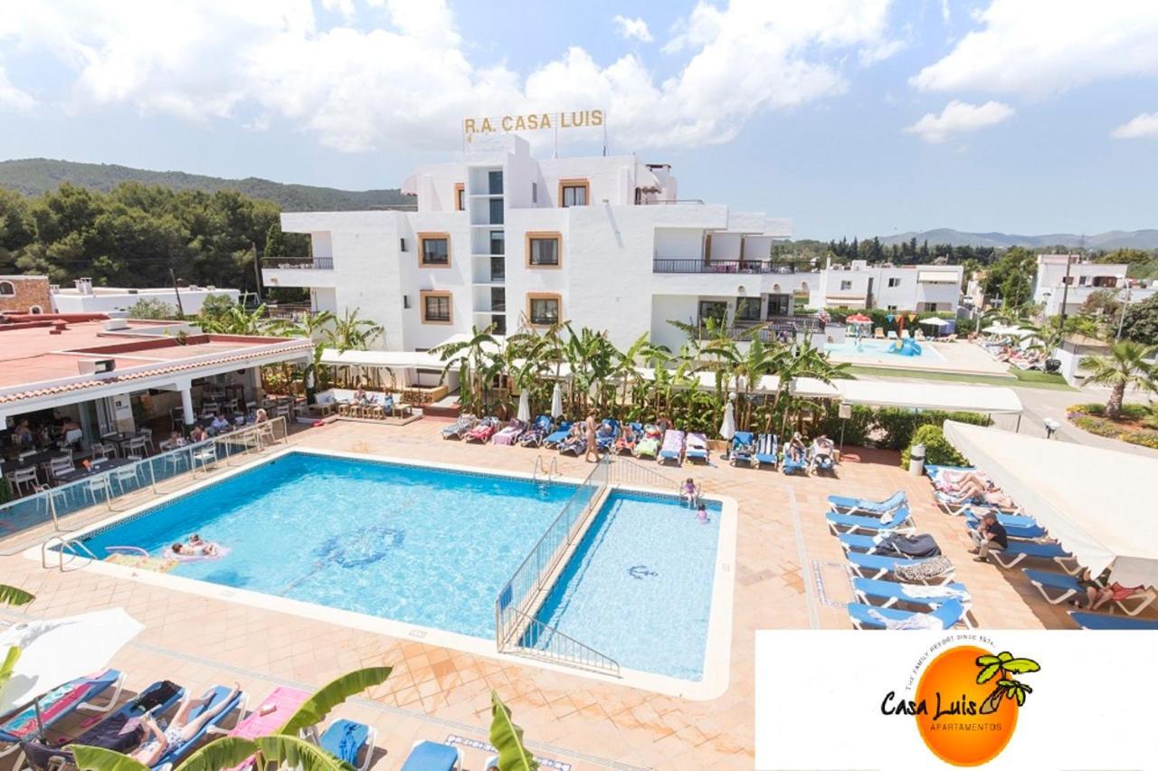 Casa Luis Apartments Santa Eularia des Riu Luaran gambar